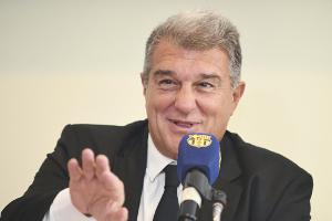 Barca-Klubchef Laporta glaubt immer noch an Super League