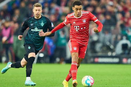 Platz 8: Jamal Musiala (FC Bayern) - Potentieller Wert: 145,1 Millionen Euro