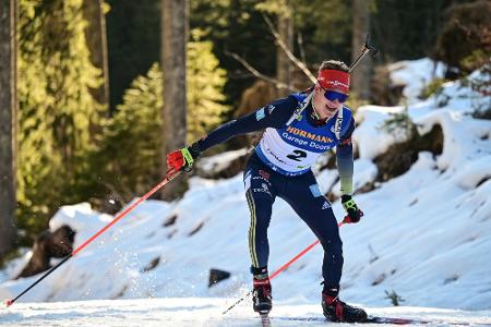 Deutsche Biathleten verpassen Top Ten - Bö überragt weiter