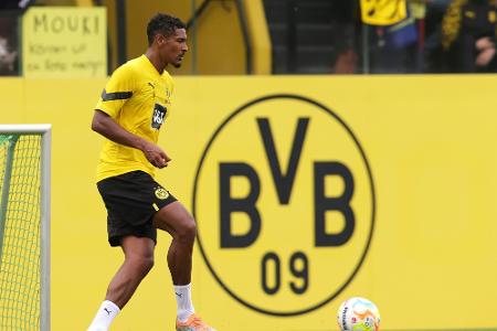Dortmund: Haller absolviert Laufeinheit mit dem Team