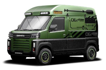 Daihatsu Concepts Tokio 2023 Atrai Hijet Truck Copen Tanto Custom Funcross Move Canbus Taft 
