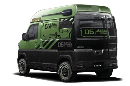 Daihatsu Concepts Tokio 2023 Atrai Hijet Truck Copen Tanto Custom Funcross Move Canbus Taft 