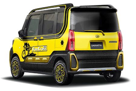 Daihatsu Concepts Tokio 2023 Atrai Hijet Truck Copen Tanto Custom Funcross Move Canbus Taft 
