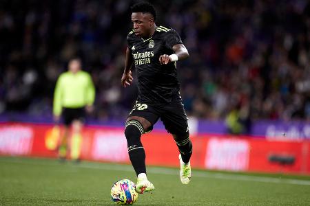 Platz 4: Vinícius Júnior (Real Madrid) - Potentieller Wert: 190,5 Millionen Euro