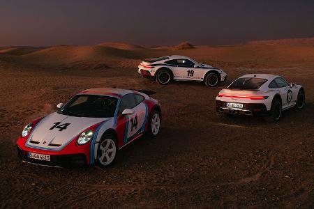Porsche 911 Dakar Folierungen