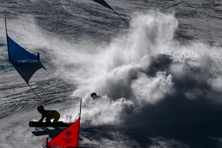 Hofmeister stürzt: Snowboarder verpassen Sieg knapp