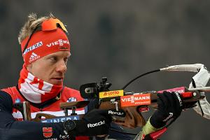Deutsche Biathleten Zweite in der Staffel