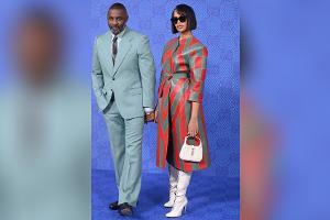 Stylisches Duo: Idris Elba und Frau Sabrina begeistern bei Gucci-Show