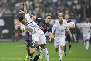 3:1 gegen Real: Erster Barca-Titel mit Lewandowski