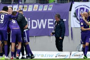 3. Liga: Aue feiert wichtigen Sieg bei Dotschew-Rückkehr