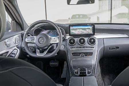 Mercedes C200 Limousine selenite grey (2018)