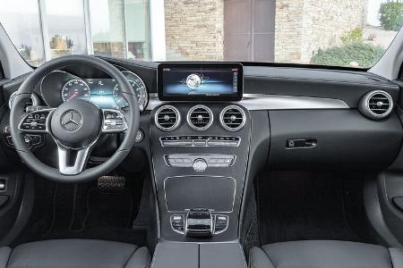 Mercedes C-Klasse Interieur Cockpit Facelift (2018) W205