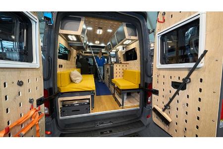 Innenraum, Holzlochplatten