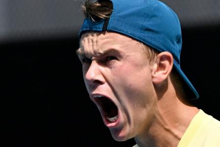 Rune macht in Melbourne Eindruck