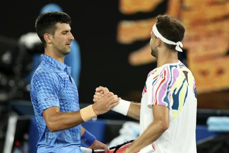 Djokovic erreicht das Achtelfinale - Aus für Murray