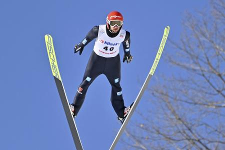 Skispringen: Eisenbichler überrascht als Dritter in Sapporo
