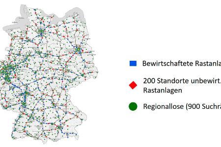 Deutschlandnetz Schnellladenetz