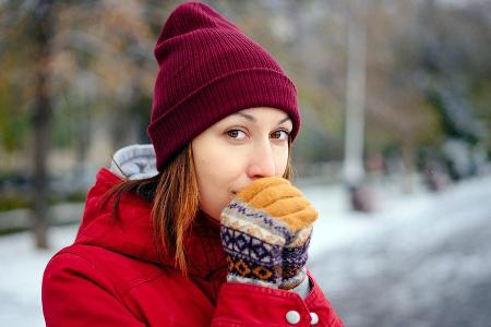 Rote Nase im Winter? Dieser Beauty-Trick hilft