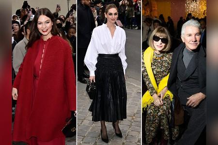 Von Karlie Kloss bis Chiara Ferragni: Stars bei der Dior-Show in Paris
