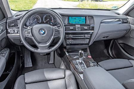 BMW X3 20d xDRIVE, Cockpit