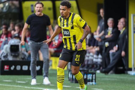 Donyell Malen (bis 62.) - Note: 4,5 - Ging häufig ins Dribbling, ohne dabei zwingende Szene zu erzeugen. Machte es sich mit vielen technischen Fehlern und Schwächen im Eins-gegen-eins selbst schwer. Wieder kein guter Auftritt des Niederländers.