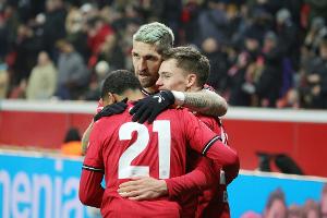 Leverkusen baut Siegesserie bei Wirtz` Startelf-Comeback aus