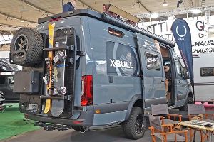 Offroadcamper, Campingbus, Sprinter, Heckansicht