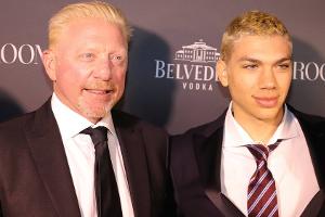 Besuch bei der Arbeit: Boris Becker teilt seltenes Foto mit Sohn Elias