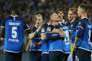 Darmstadt festigt die Spitze - Heidenheim siegt