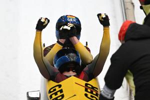 Zweierbob: Lochner erstmals Weltmeister - Friedrich Zweiter