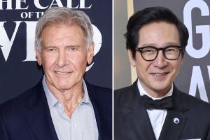 Nach Oscar-Nominierung: Harrison Ford freut sich mit Ke Huy Quan