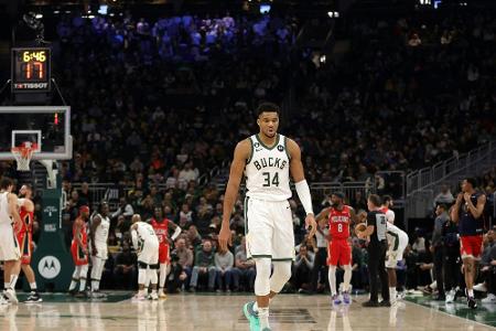 NBA: Antetokounmpo überrollt die Pelicans