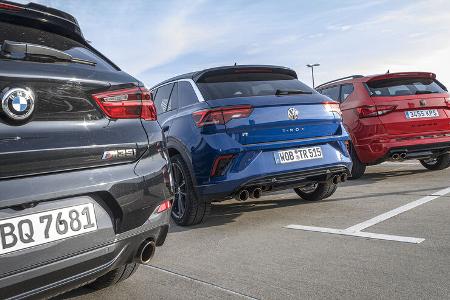 BMW X2 M35i, Cupra Ateca, VW T-Roc R, Exterieur