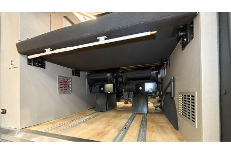 Schienensystem, Airlineschinen, Markisenkurbel, Liegefläche, Campervan