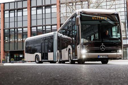 Gelenkbus Mercedes-Benz eCitaro G Elektrobus Daimler Buses