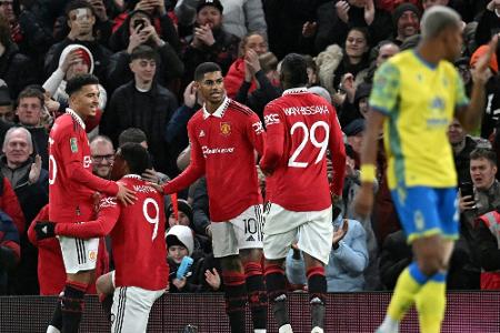 Noch ohne Sabitzer: Manchester United im Ligapokal-Finale