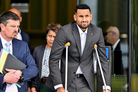 Anklage gegen Kyrgios wegen Körperverletzung abgewiesen