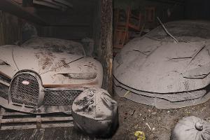 Barnfind Supersportwagen Scheunenfund Renderings