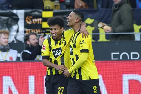 Haller trifft: Dortmund zieht mit Bayern gleich