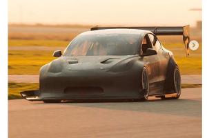 Unplugged Performance Tesla Model 3 Pikes Peak