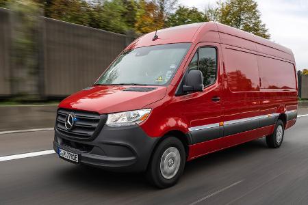 Mercedes E-Sprinter Reichweiten-Test Stuttgart-München