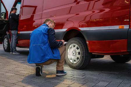 Mercedes E-Sprinter Reichweiten-Test Stuttgart-München