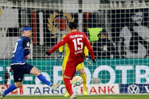 Pokalfight: Frankfurt schlägt Darmstadt im Hessen-Derby