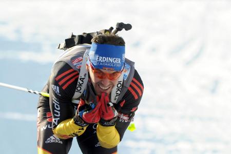 Greis traut Biathleten 