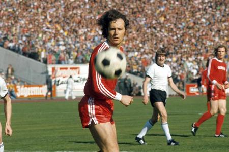 Platz 7: Franz Beckenbauer - 396 Bundesliga-Spiele