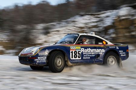 Porsche 959 Dakar (1986) Fahraufnahme