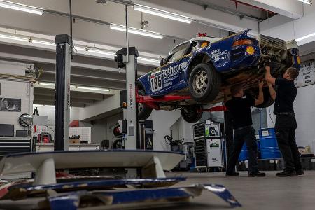 Porsche 959 Dakar (1986) Restaurierung in der Museums-Werkstatt
