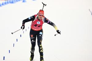 Biathlon-Sprint: Herrmann-Wick holt hauchdünn Gold