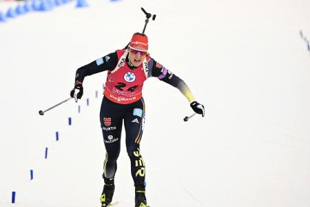 Biathlon-Sprint: Herrmann-Wick holt hauchdünn Gold
