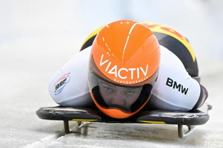 Skeleton: Olympiasieger Grotheer verpasst Podest knapp